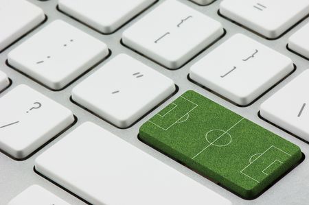 keyboard and sportの写真素材