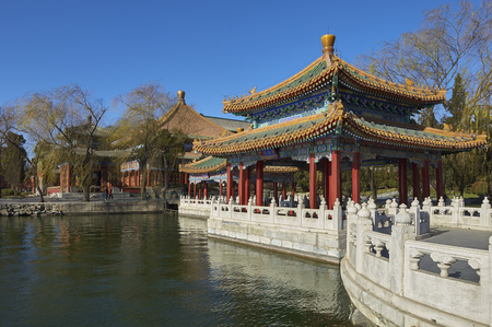 beihai park of beijingのeditorial素材