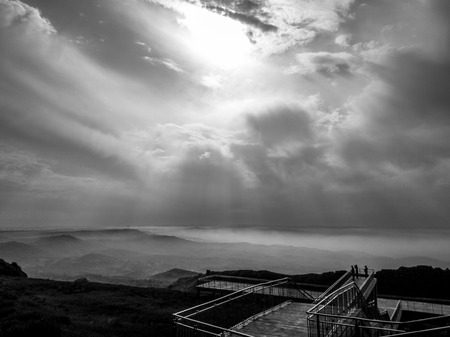 landscape at Mongoliaの写真素材