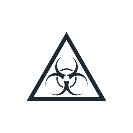 bio hazard symbolのイラスト素材