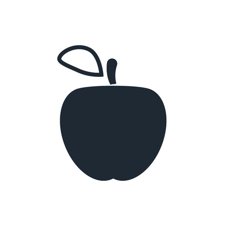 apple iconのイラスト素材