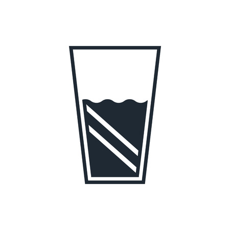 glass drink iconのイラスト素材