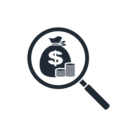 finance analysis iconのイラスト素材