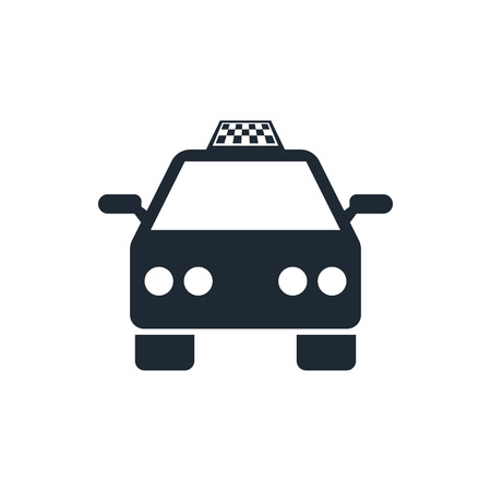 car taxi iconのイラスト素材
