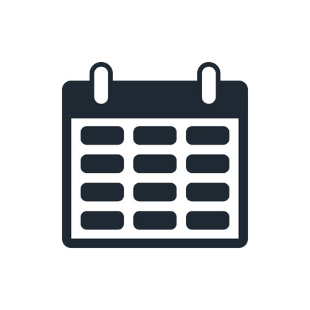 calendar iconのイラスト素材
