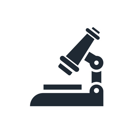 microscope iconのイラスト素材