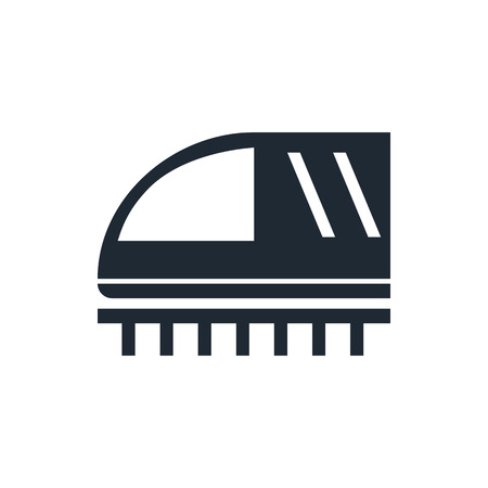 train sign iconのイラスト素材