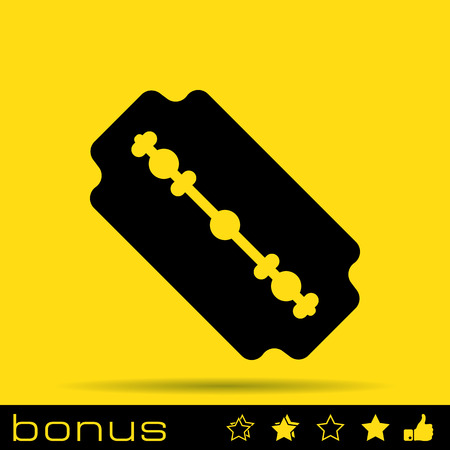Blade razor iconのイラスト素材