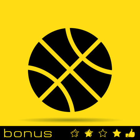 Basketball iconのイラスト素材