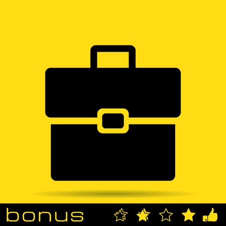 briefcase iconのイラスト素材