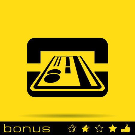 atm iconのイラスト素材