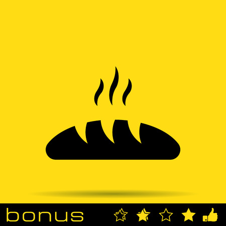 bread iconのイラスト素材