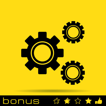 settings iconのイラスト素材