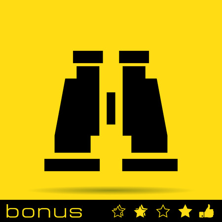 binocular iconのイラスト素材
