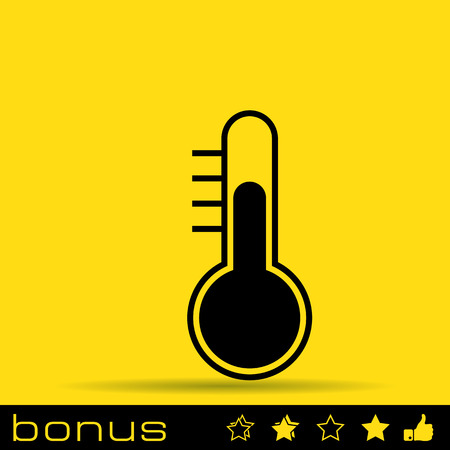 Thermometer iconのイラスト素材