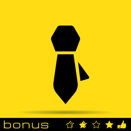 neck tie iconのイラスト素材