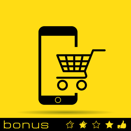 e-commerce iconのイラスト素材