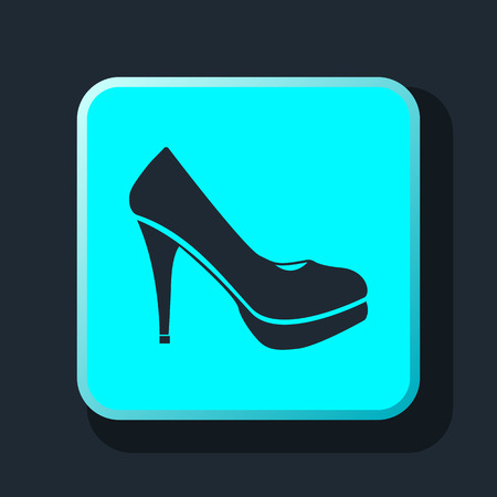 woman shoes iconのイラスト素材