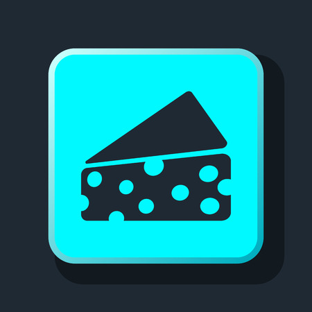 cheese iconのイラスト素材