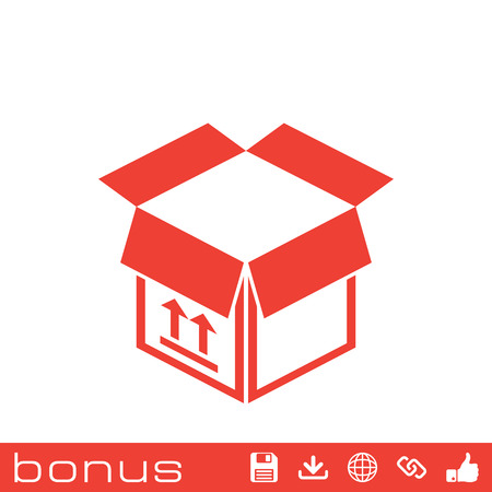 open box iconのイラスト素材