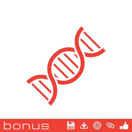 DNA iconのイラスト素材