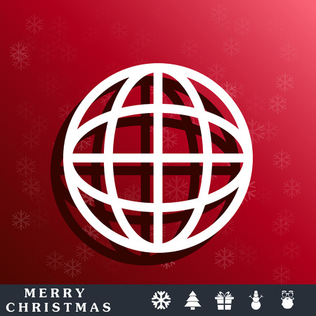 globe iconのイラスト素材