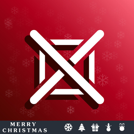 no check mark iconのイラスト素材