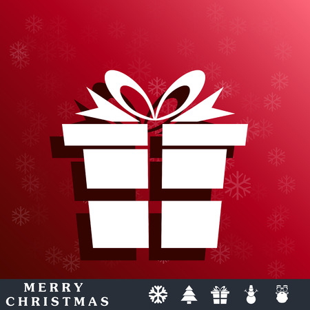 gift box iconのイラスト素材