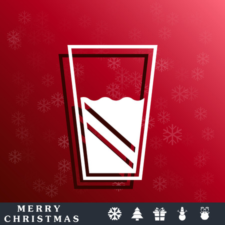 glass drink iconのイラスト素材