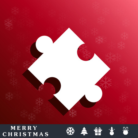 puzzle iconのイラスト素材