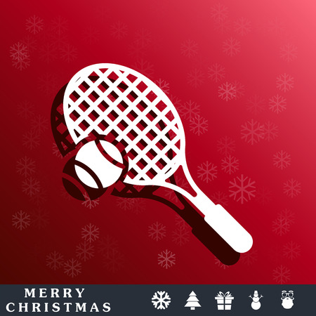tenis game iconのイラスト素材