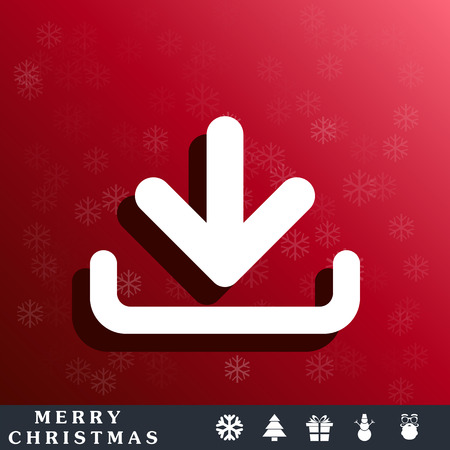 Download iconのイラスト素材