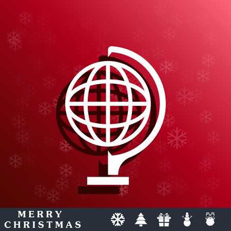 globe iconのイラスト素材