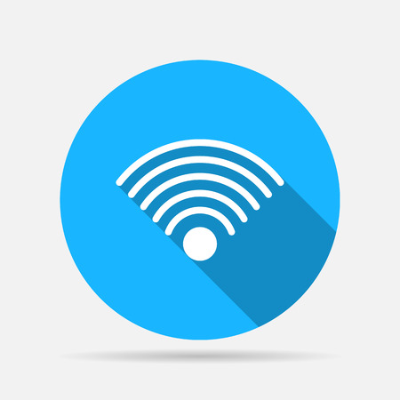 wi-fi iconのイラスト素材