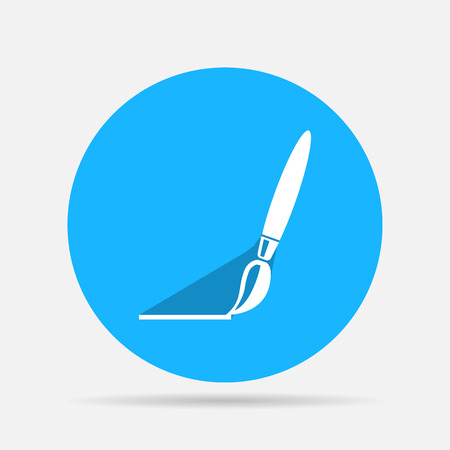 Paint brush iconのイラスト素材