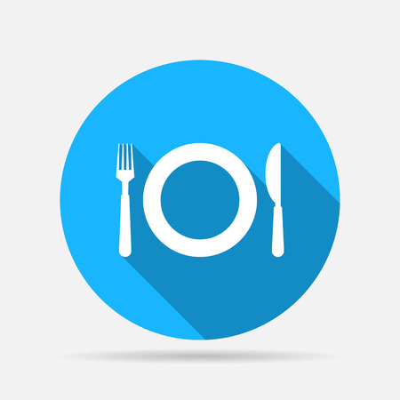 restaurant iconのイラスト素材