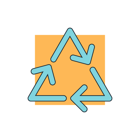 recycle iconのイラスト素材
