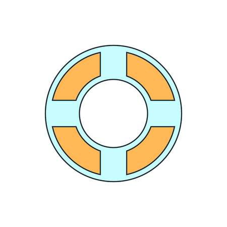 Life buoy iconのイラスト素材