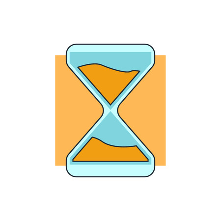 clock glass icon