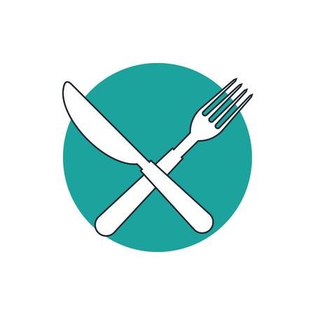 restaurant iconのイラスト素材