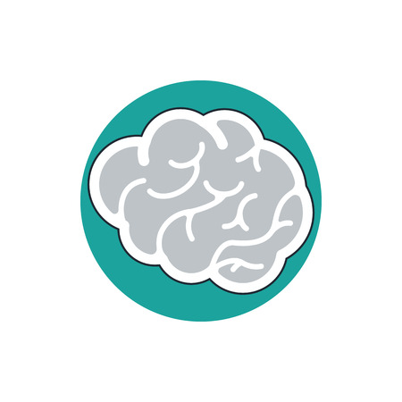 brain iconのイラスト素材