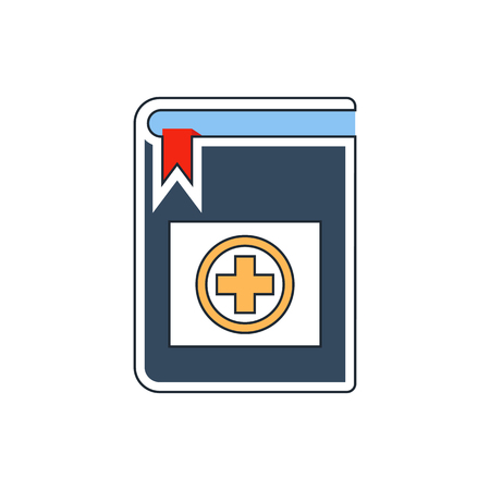 medical handbookのイラスト素材