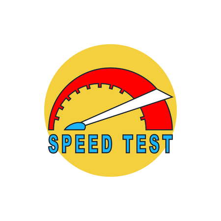 speed test iconのイラスト素材