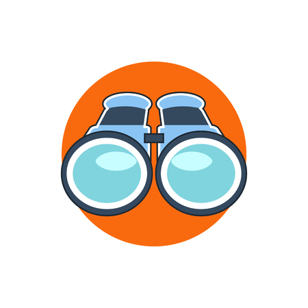 binocular iconのイラスト素材