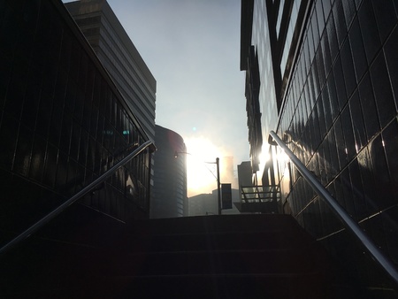 Toronto Subway Entranceの写真素材