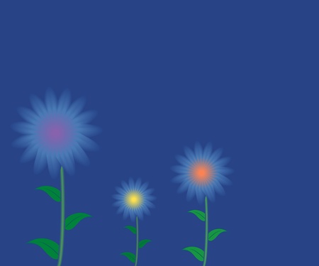 Abstract flower background のイラスト素材