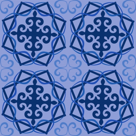 Traditional ornament seamless pattern, vector illustrationのイラスト素材