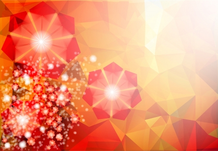 Abstract floral backgroundのイラスト素材