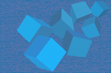 Cubes, EPS10 - vector graphics のイラスト素材