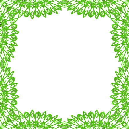 Frame ornament vintage floral designのイラスト素材
